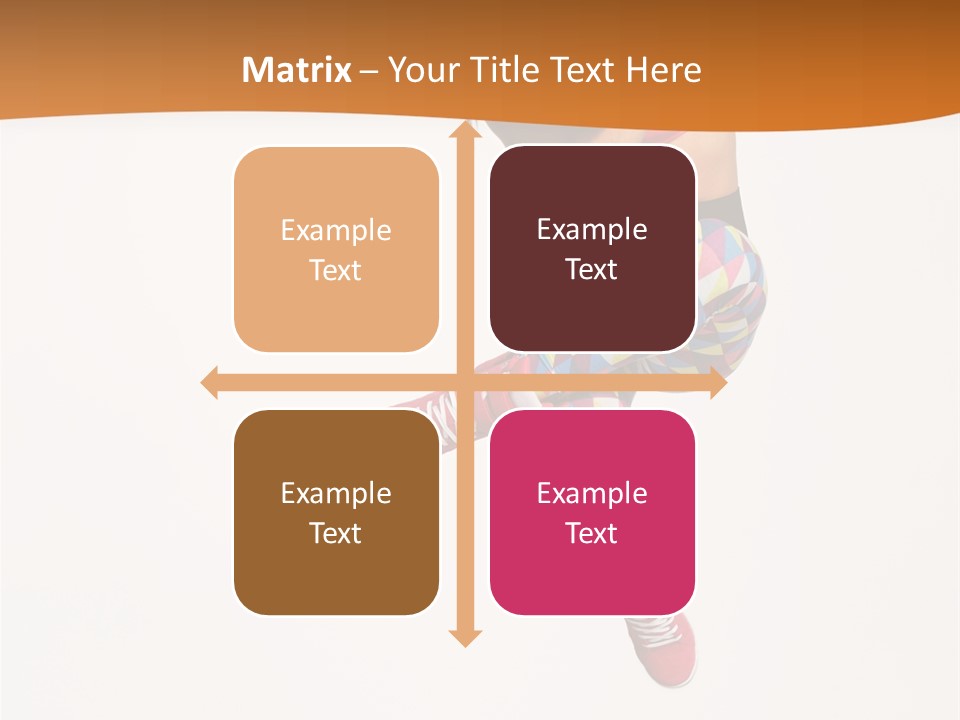 Sporty Fitness Performer PowerPoint Template