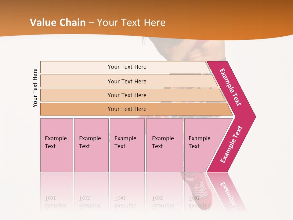 Sporty Fitness Performer PowerPoint Template