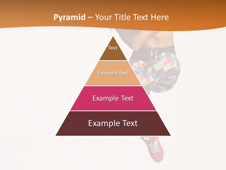 Sporty Fitness Performer PowerPoint Template