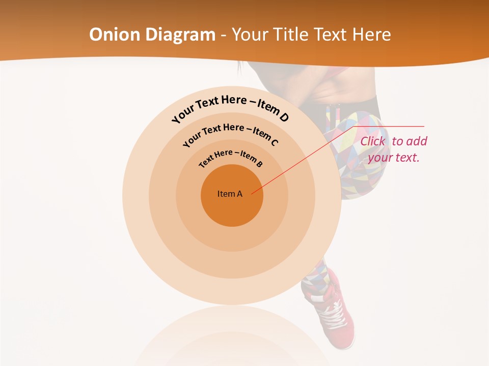 Sporty Fitness Performer PowerPoint Template