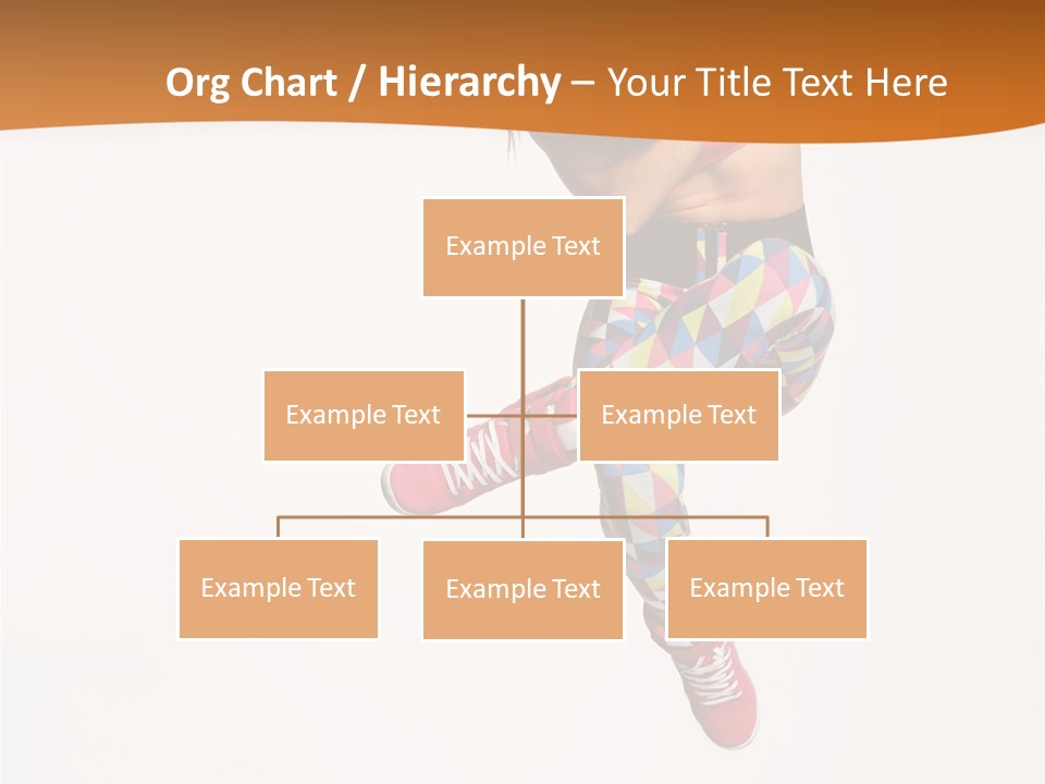 Sporty Fitness Performer PowerPoint Template