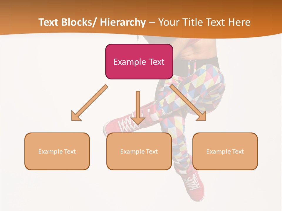 Sporty Fitness Performer PowerPoint Template