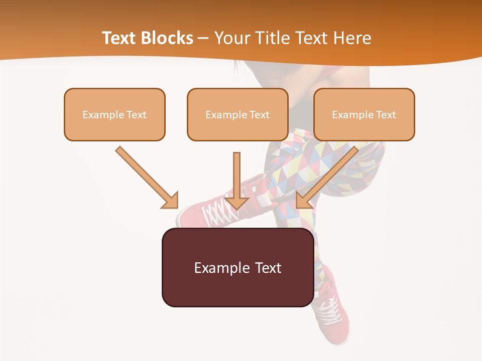 Sporty Fitness Performer PowerPoint Template
