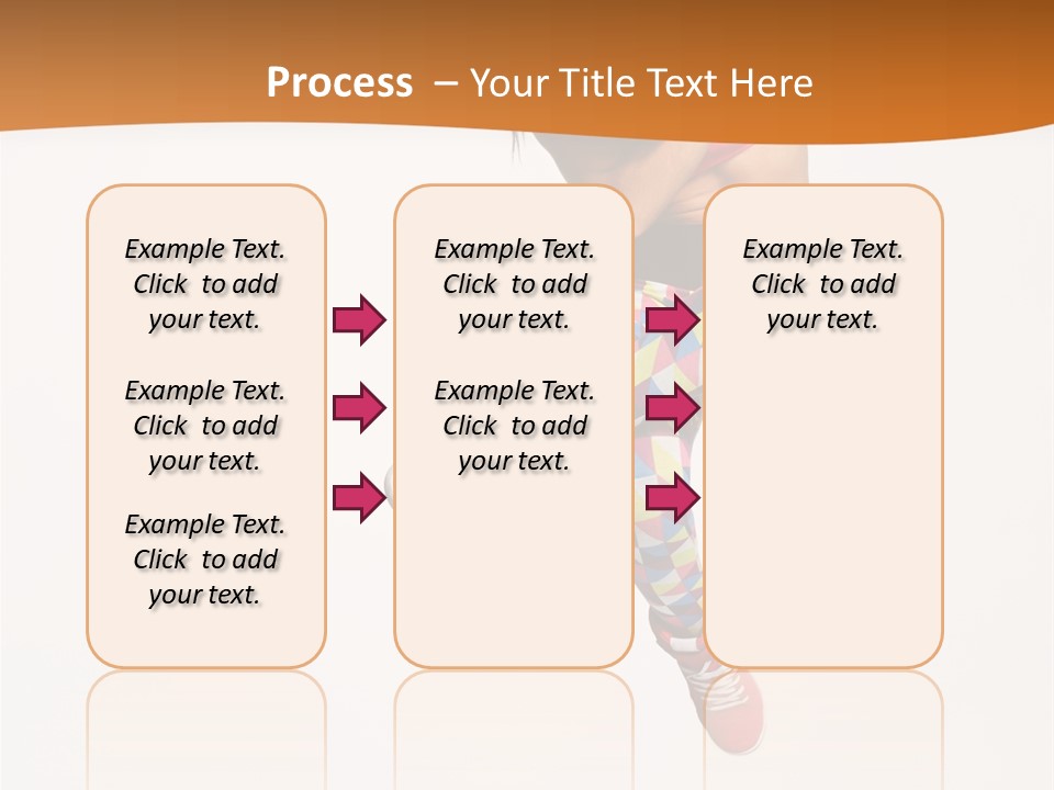 Sporty Fitness Performer PowerPoint Template
