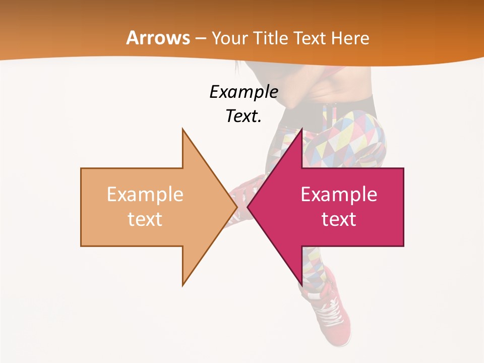 Sporty Fitness Performer PowerPoint Template