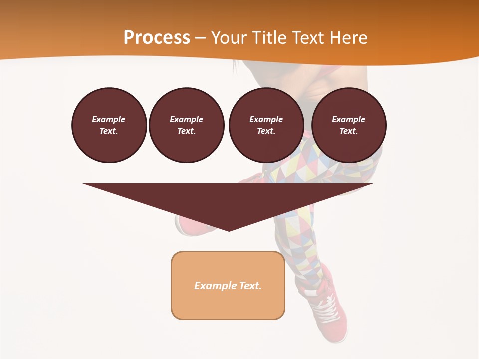 Sporty Fitness Performer PowerPoint Template