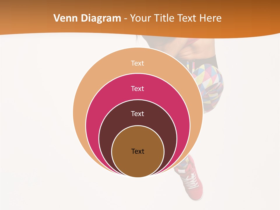 Sporty Fitness Performer PowerPoint Template