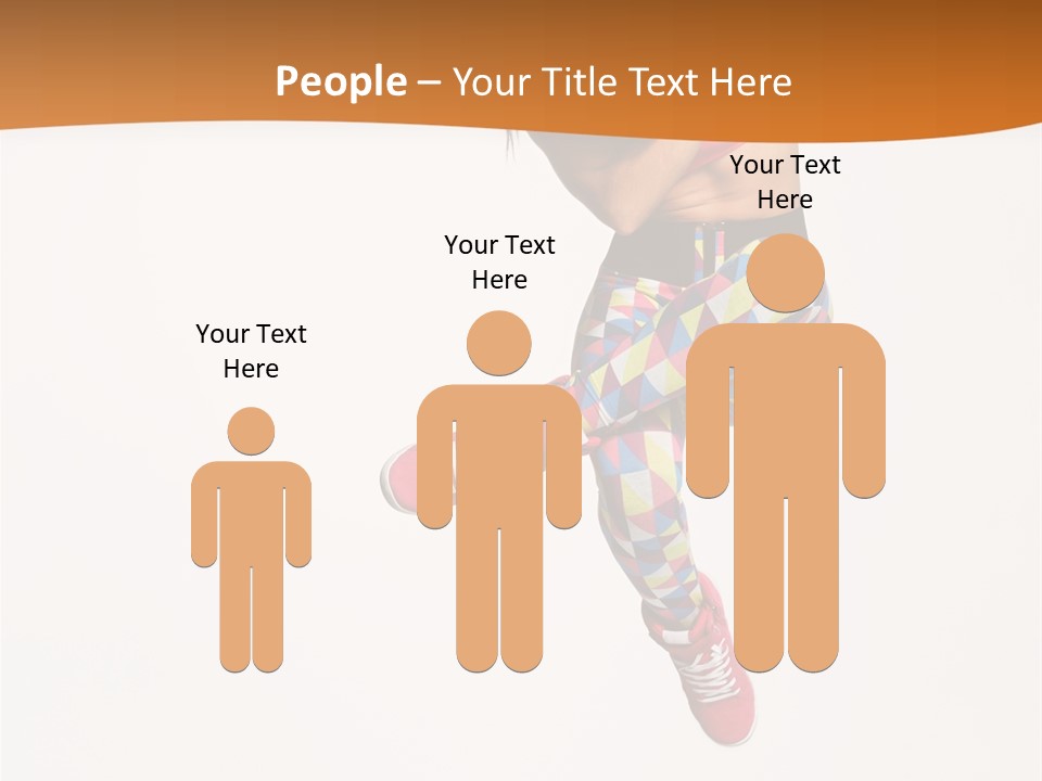 Sporty Fitness Performer PowerPoint Template