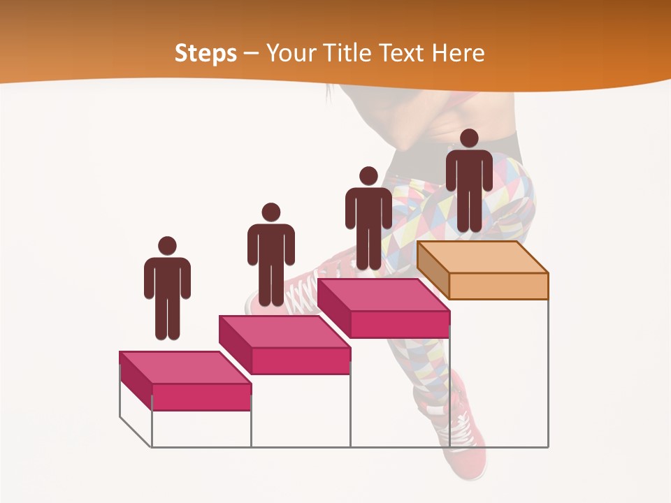 Sporty Fitness Performer PowerPoint Template