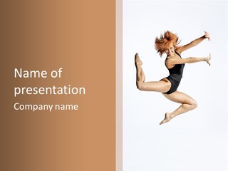 Sporty Studio Cheerful PowerPoint Template