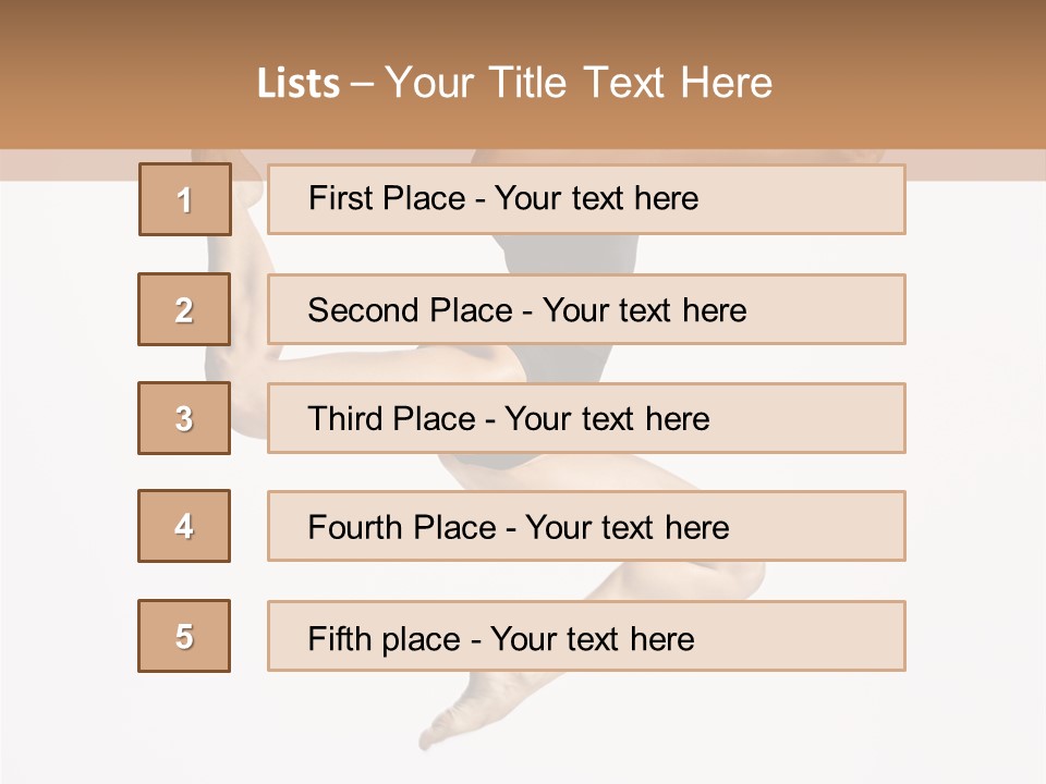 Sporty Studio Cheerful PowerPoint Template