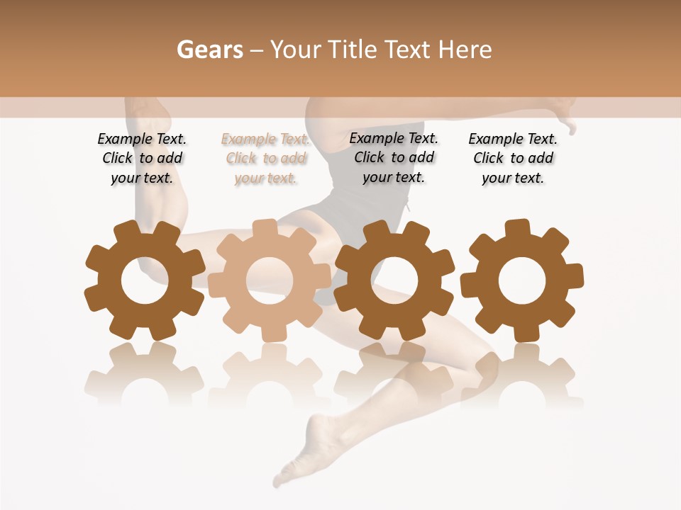 Sporty Studio Cheerful PowerPoint Template