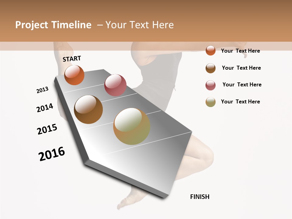 Sporty Studio Cheerful PowerPoint Template