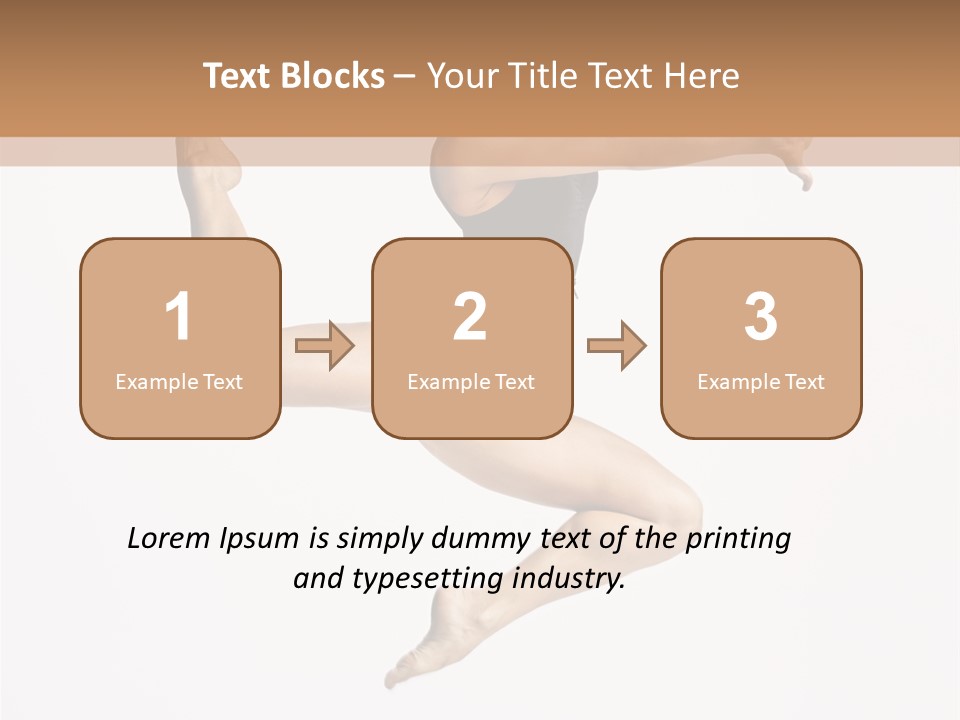 Sporty Studio Cheerful PowerPoint Template