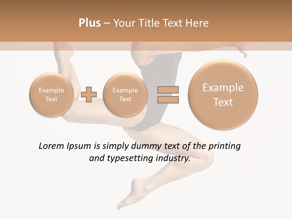 Sporty Studio Cheerful PowerPoint Template
