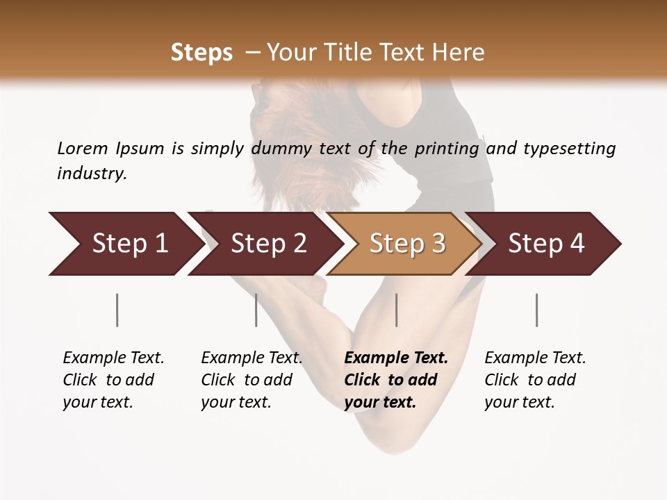 Performance Posing Active PowerPoint Template
