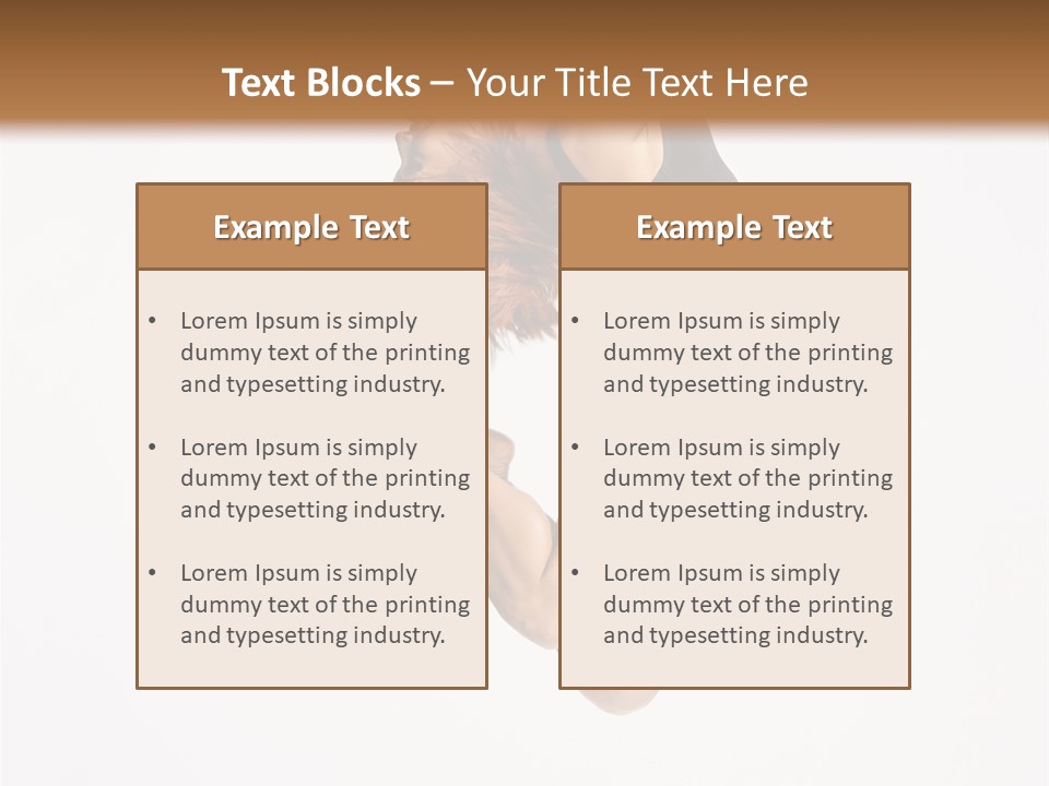 Performance Posing Active PowerPoint Template