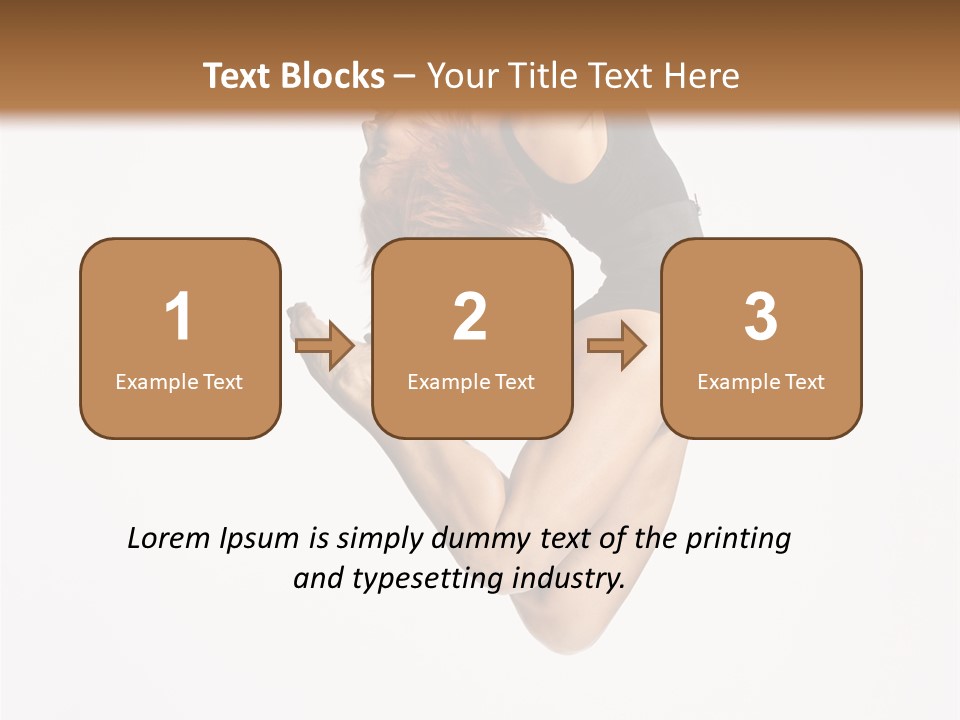 Performance Posing Active PowerPoint Template