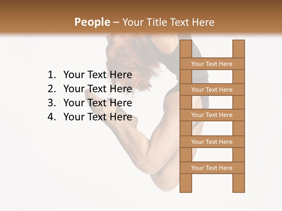 Performance Posing Active PowerPoint Template