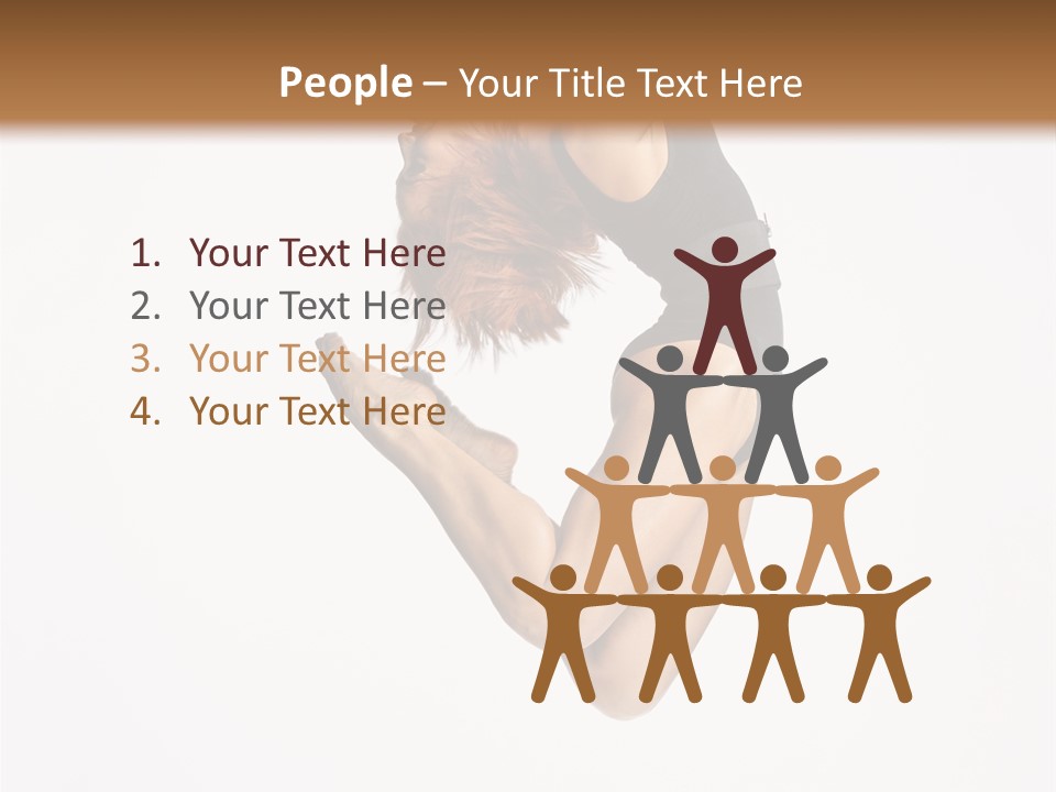 Performance Posing Active PowerPoint Template