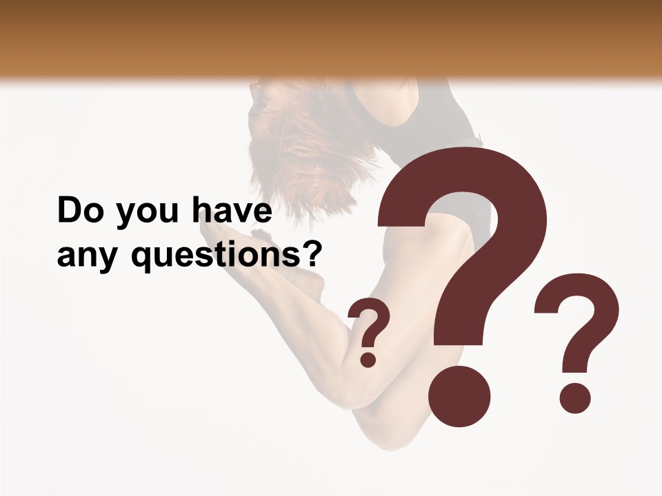 Performance Posing Active PowerPoint Template