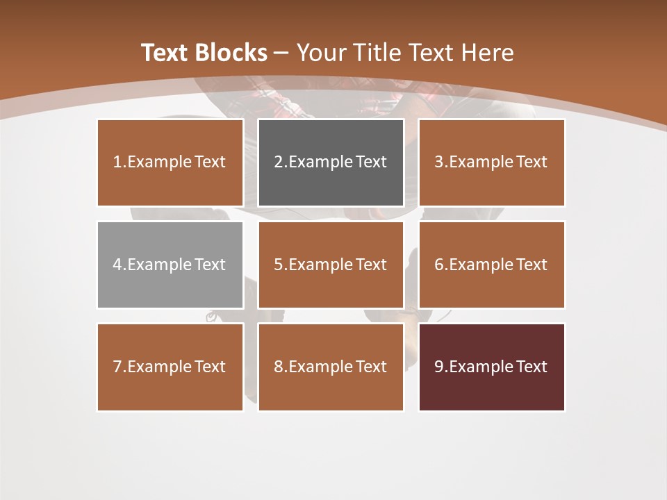 Fly Male Stretching PowerPoint Template