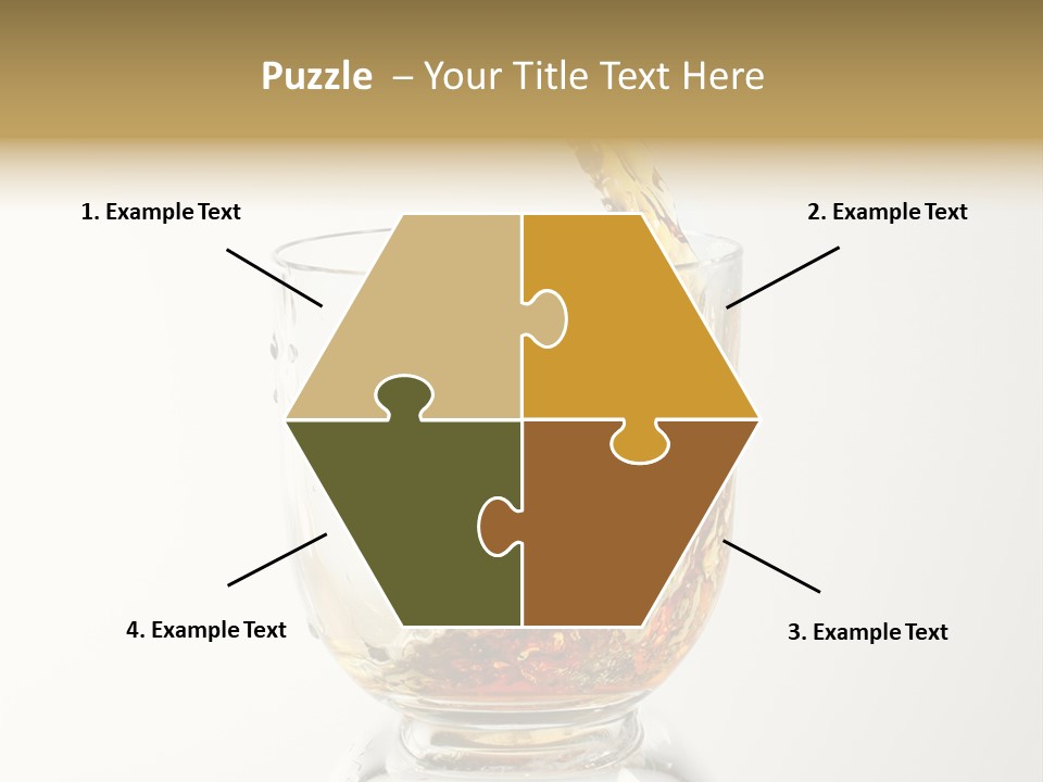 Brandy Alcohol Flow PowerPoint Template