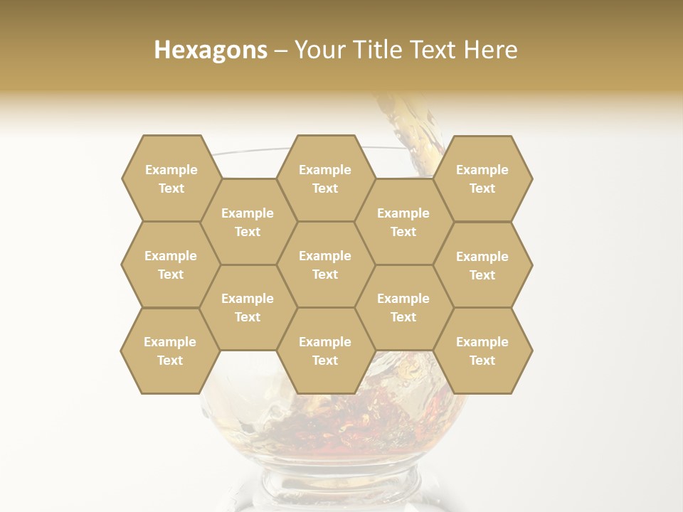 Brandy Alcohol Flow PowerPoint Template