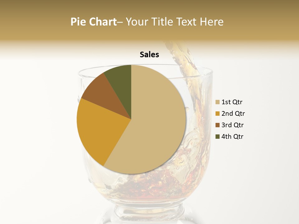 Brandy Alcohol Flow PowerPoint Template