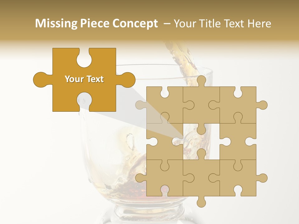 Brandy Alcohol Flow PowerPoint Template