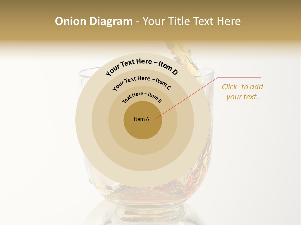 Brandy Alcohol Flow PowerPoint Template