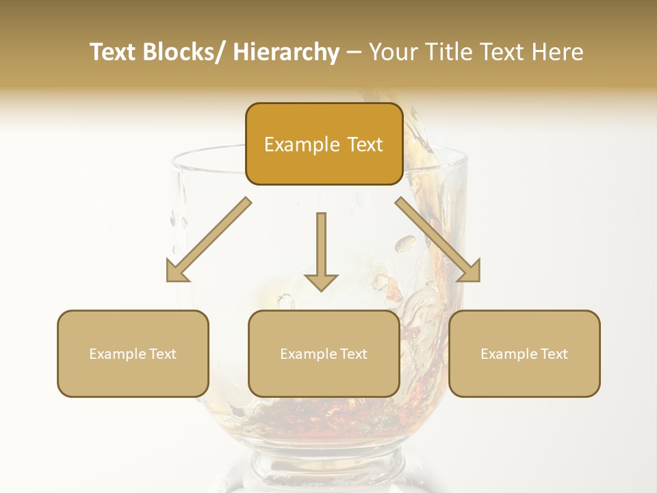 Brandy Alcohol Flow PowerPoint Template