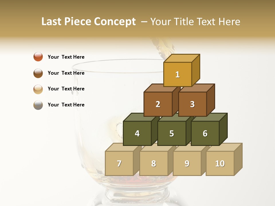 Brandy Alcohol Flow PowerPoint Template