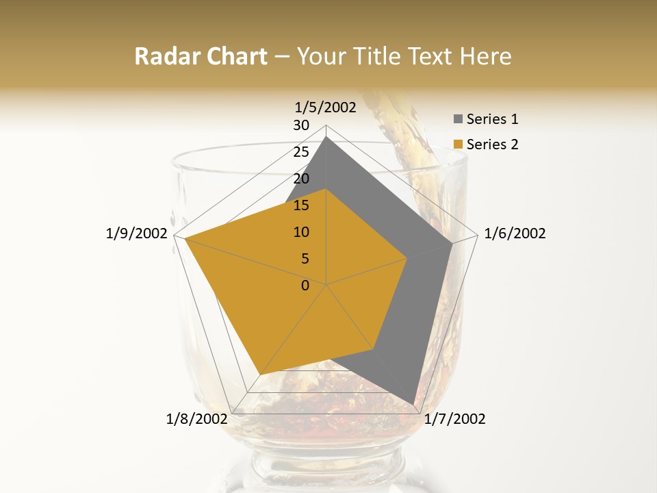Brandy Alcohol Flow PowerPoint Template