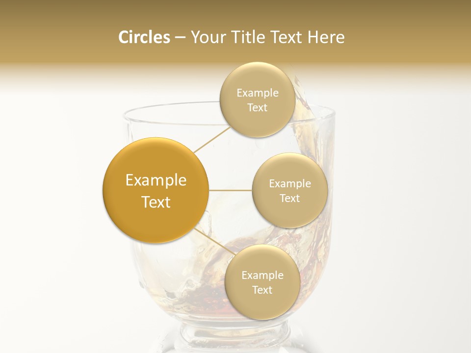 Brandy Alcohol Flow PowerPoint Template
