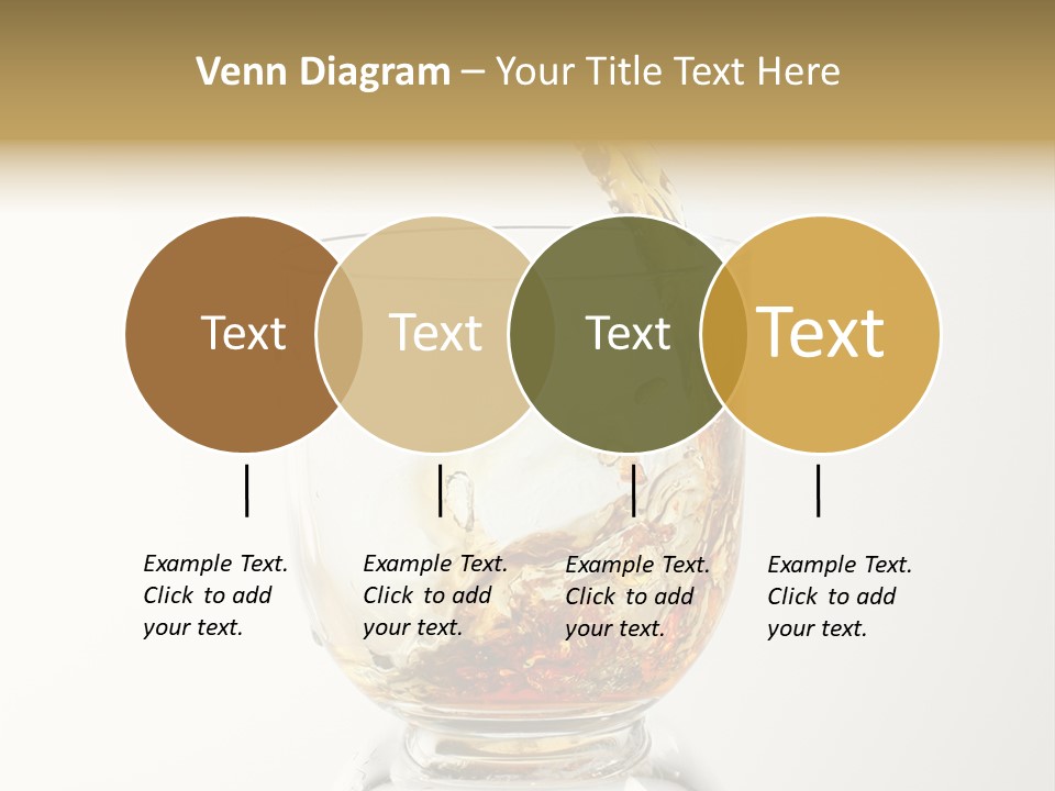 Brandy Alcohol Flow PowerPoint Template