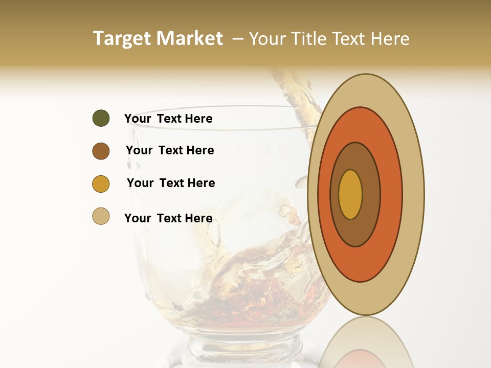 Brandy Alcohol Flow PowerPoint Template