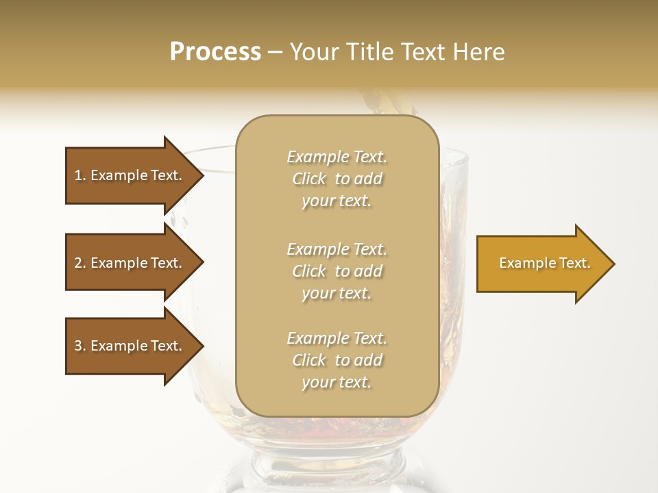 Brandy Alcohol Flow PowerPoint Template