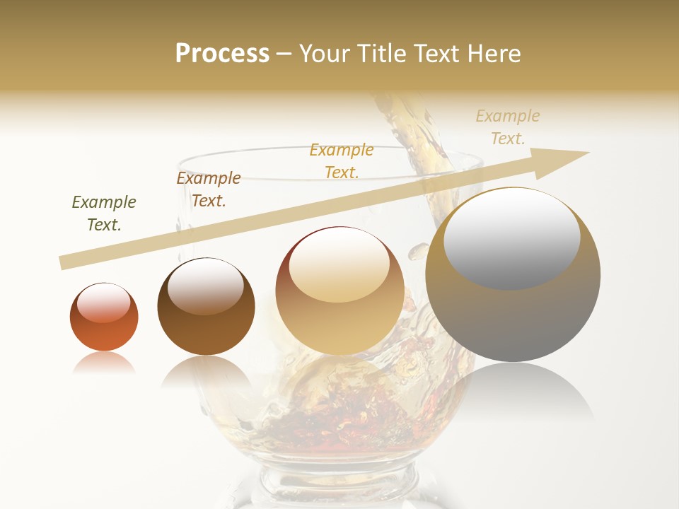 Brandy Alcohol Flow PowerPoint Template