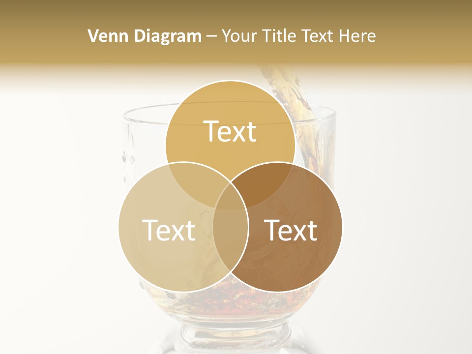 Brandy Alcohol Flow PowerPoint Template