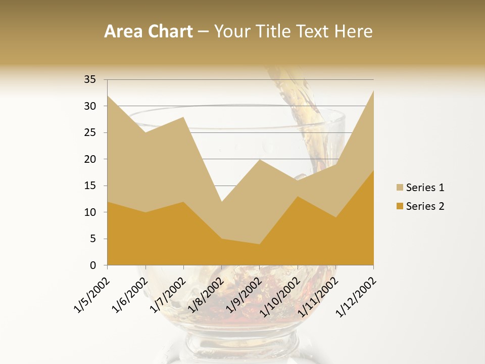 Brandy Alcohol Flow PowerPoint Template