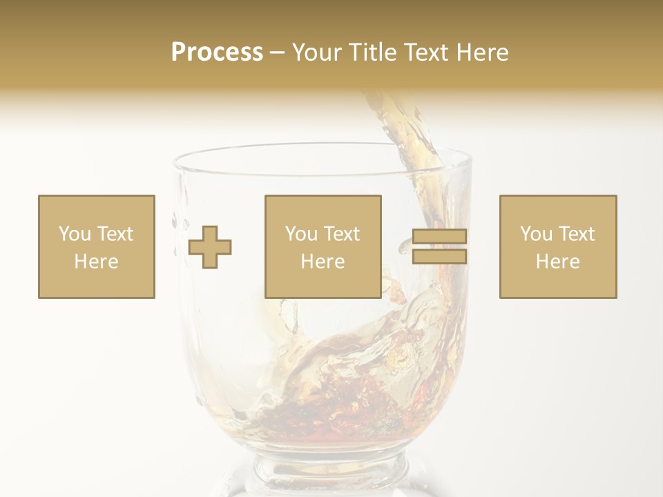 Brandy Alcohol Flow PowerPoint Template