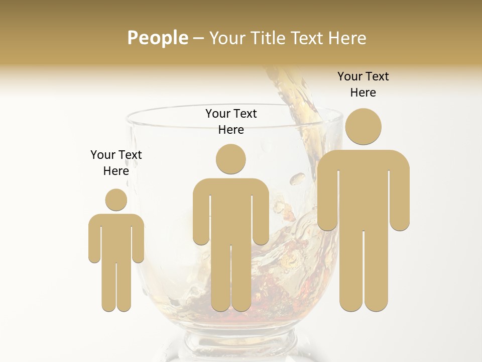 Brandy Alcohol Flow PowerPoint Template