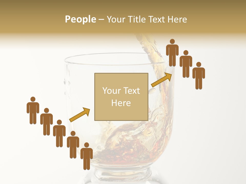 Brandy Alcohol Flow PowerPoint Template