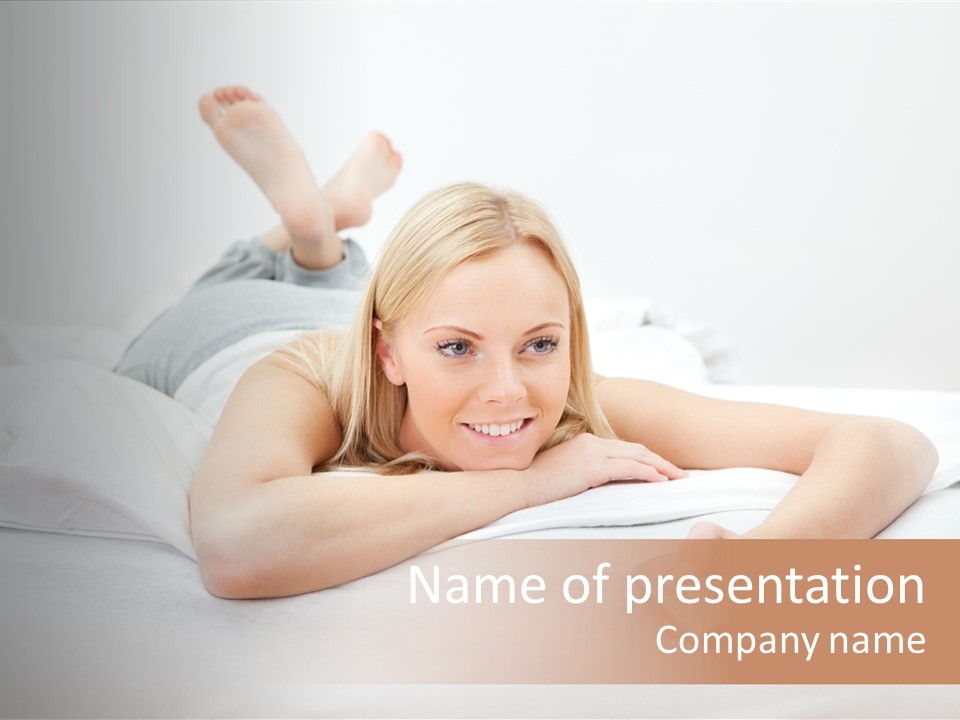 Attractive Happy Smile PowerPoint Template