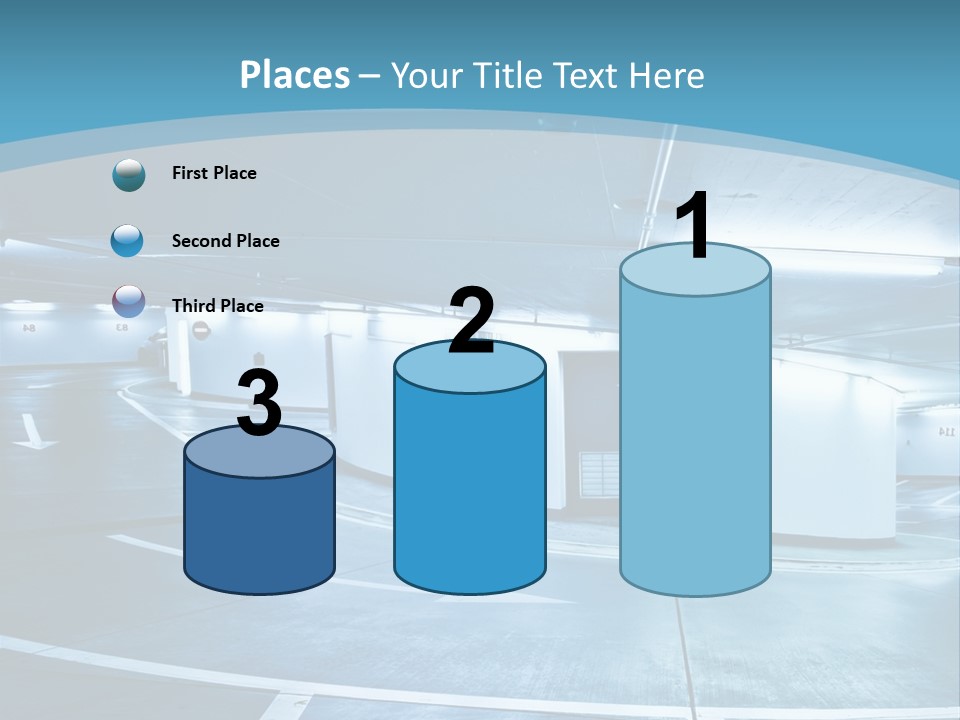 Column Concrete Texture PowerPoint Template