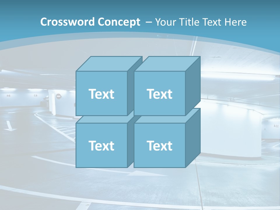 Column Concrete Texture PowerPoint Template