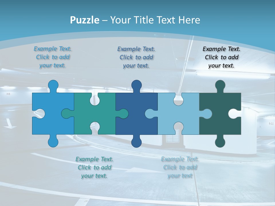 Column Concrete Texture PowerPoint Template