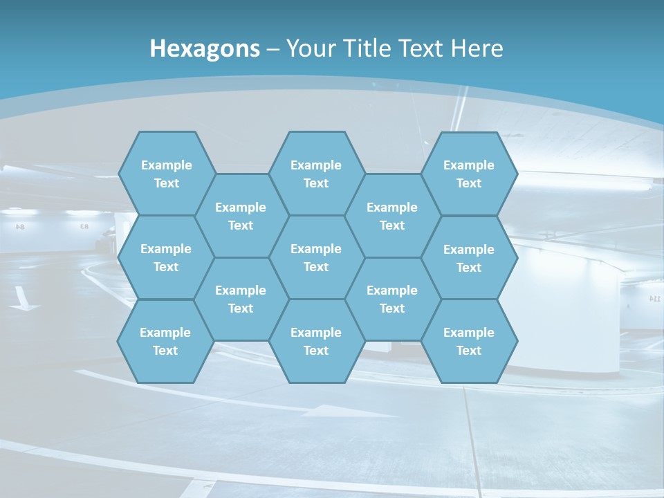 Column Concrete Texture PowerPoint Template