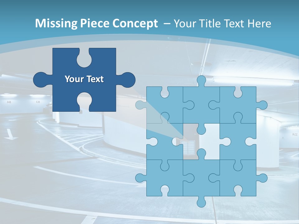 Column Concrete Texture PowerPoint Template